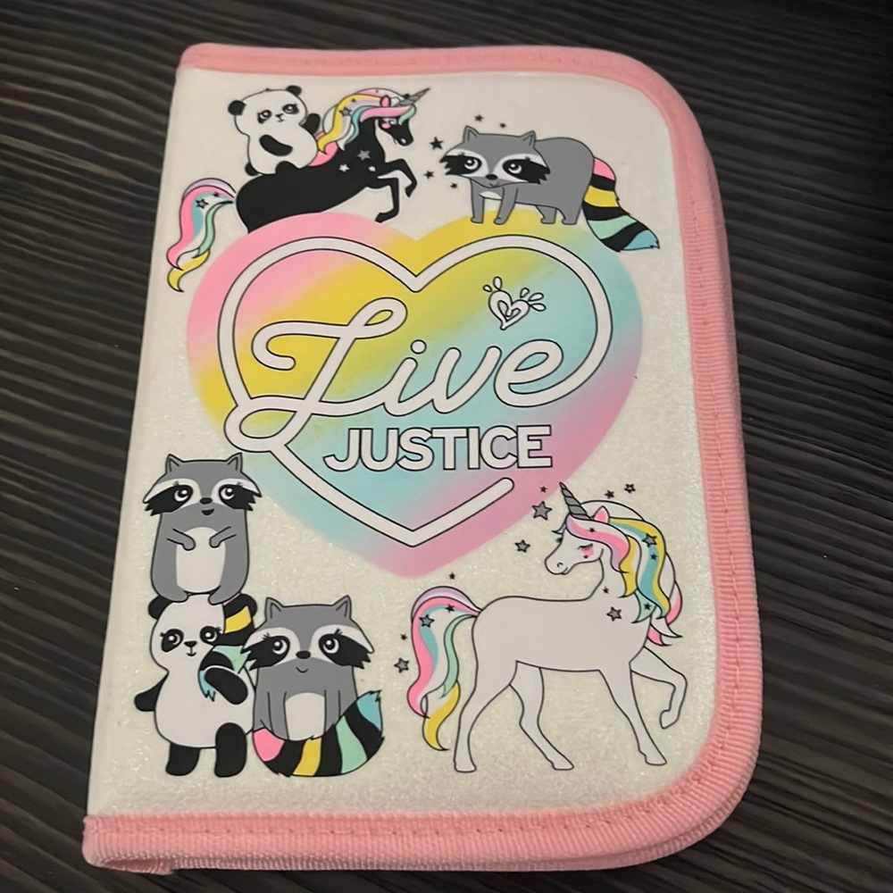 Justice art supply tote